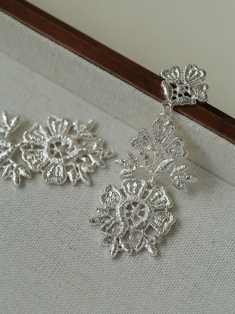 Filigree Lace Drop Earrings