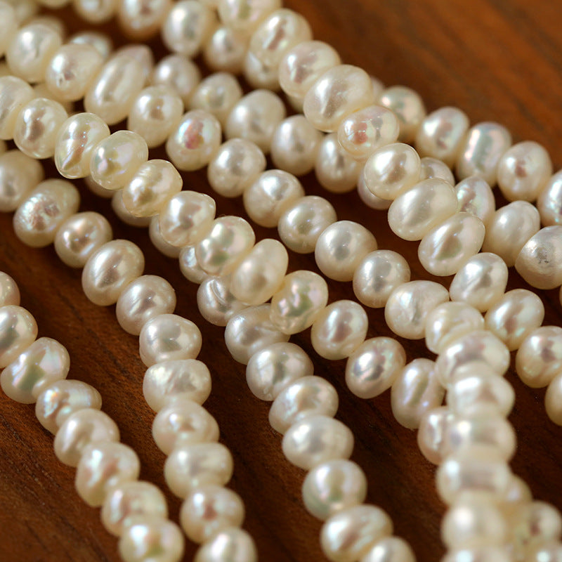 Baroque Pearl Strand Long Necklace
