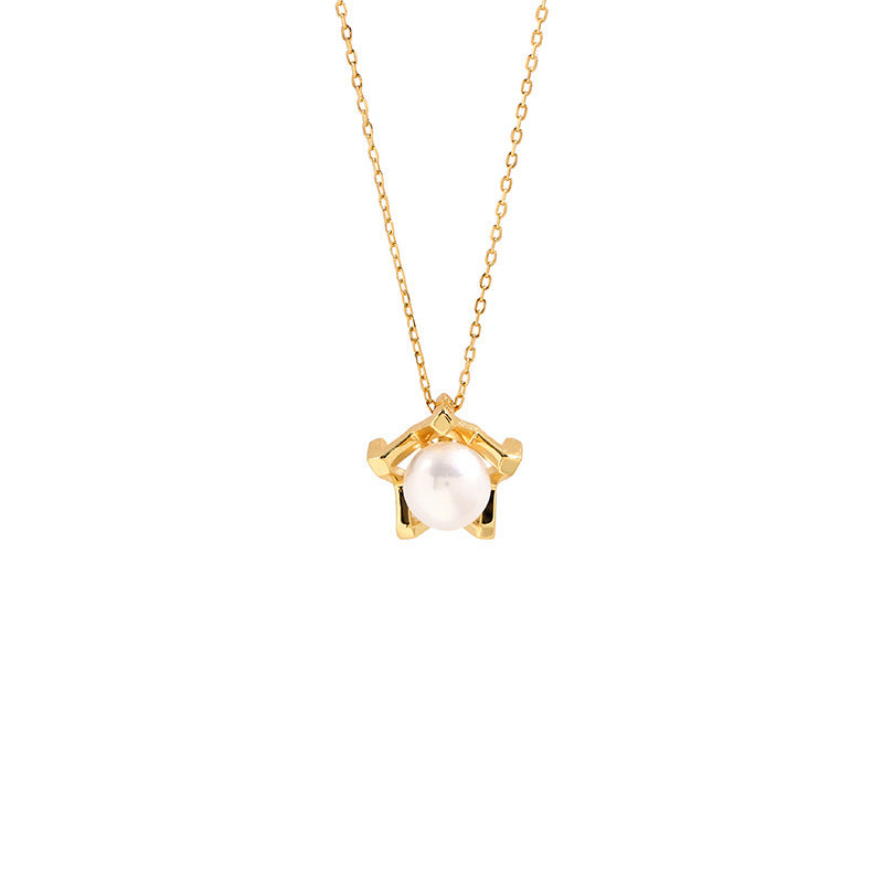 Starlight Pearl Pendant Necklace