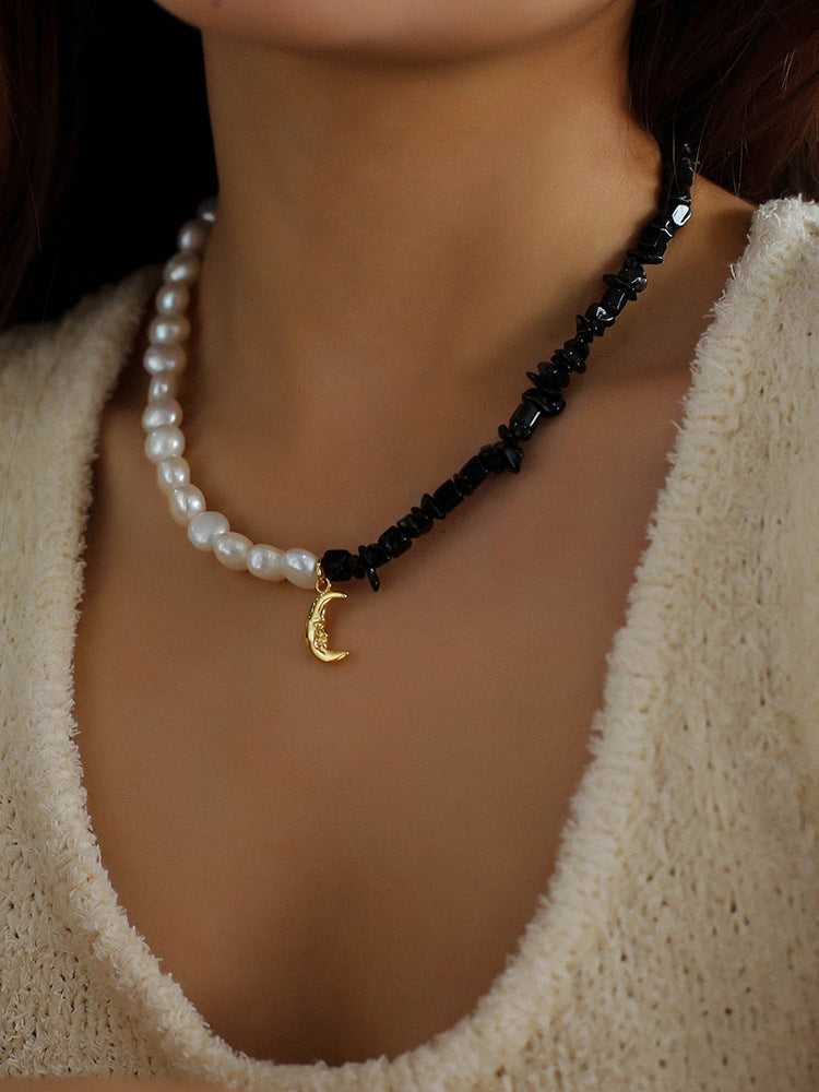 Luna Contrast Necklace