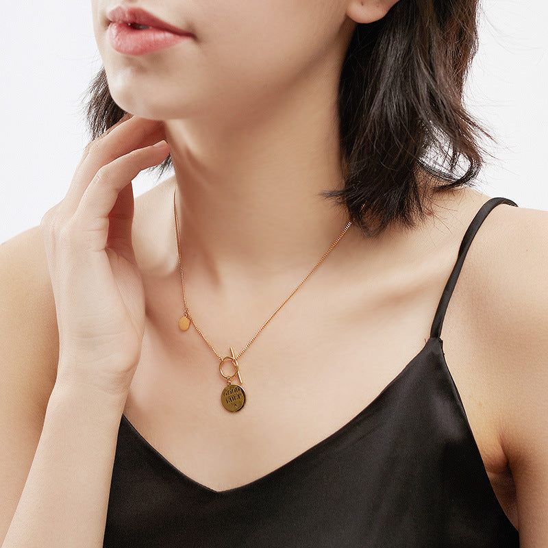 Lucky Toggle Necklace