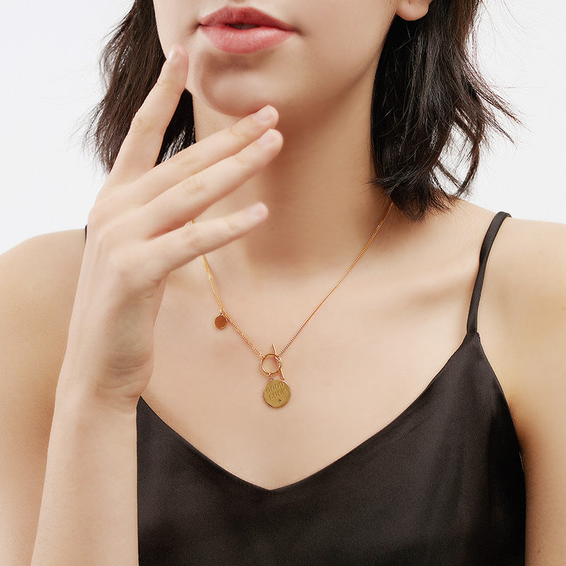 Lucky Toggle Necklace