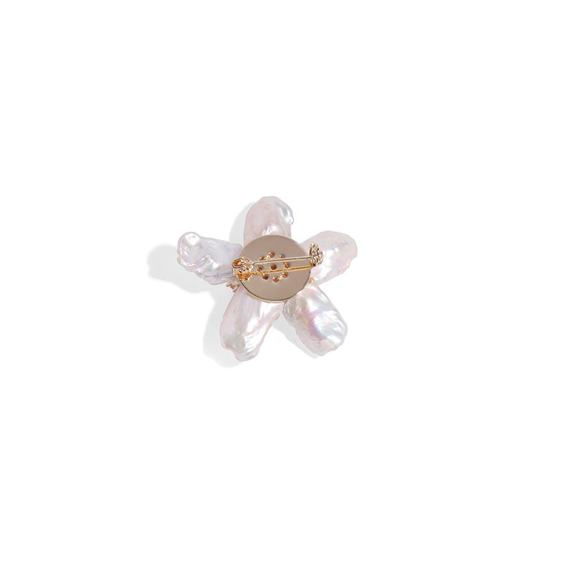 Baroque Blossom Pearl Brooch