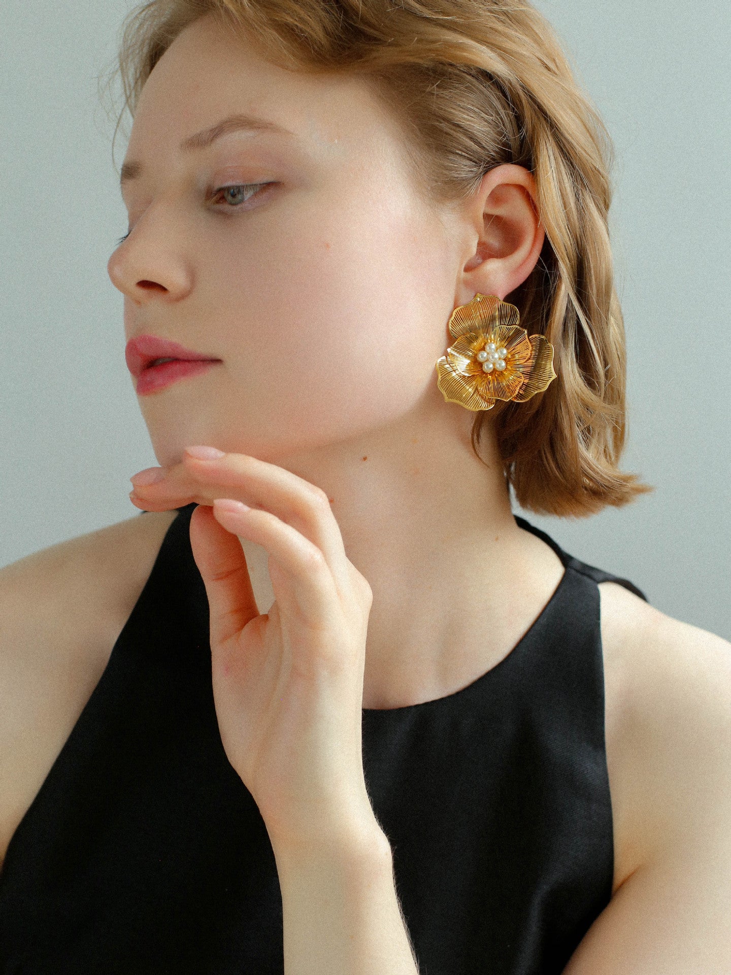 Bloomcraft Pearl Petal Earrings
