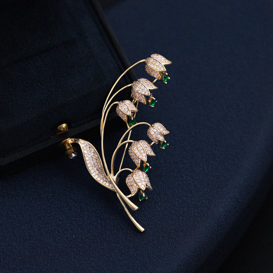 Lily of The Valley Brooch