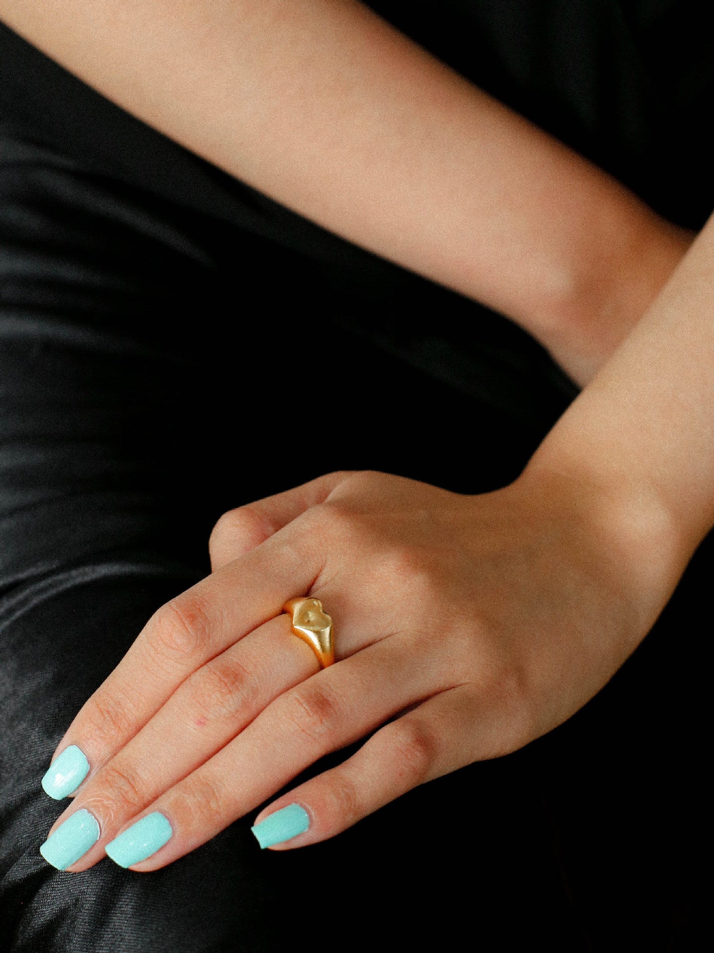 Minimalist Heart Ring