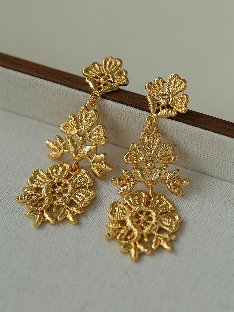 Filigree Lace Drop Earrings