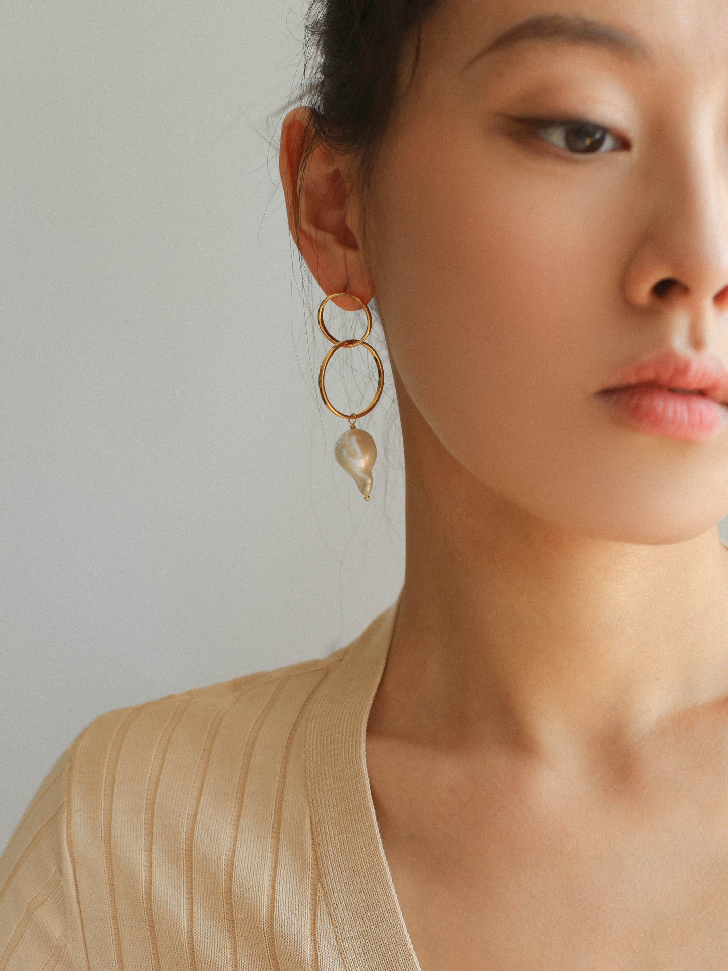 Baroque Loop Earrings