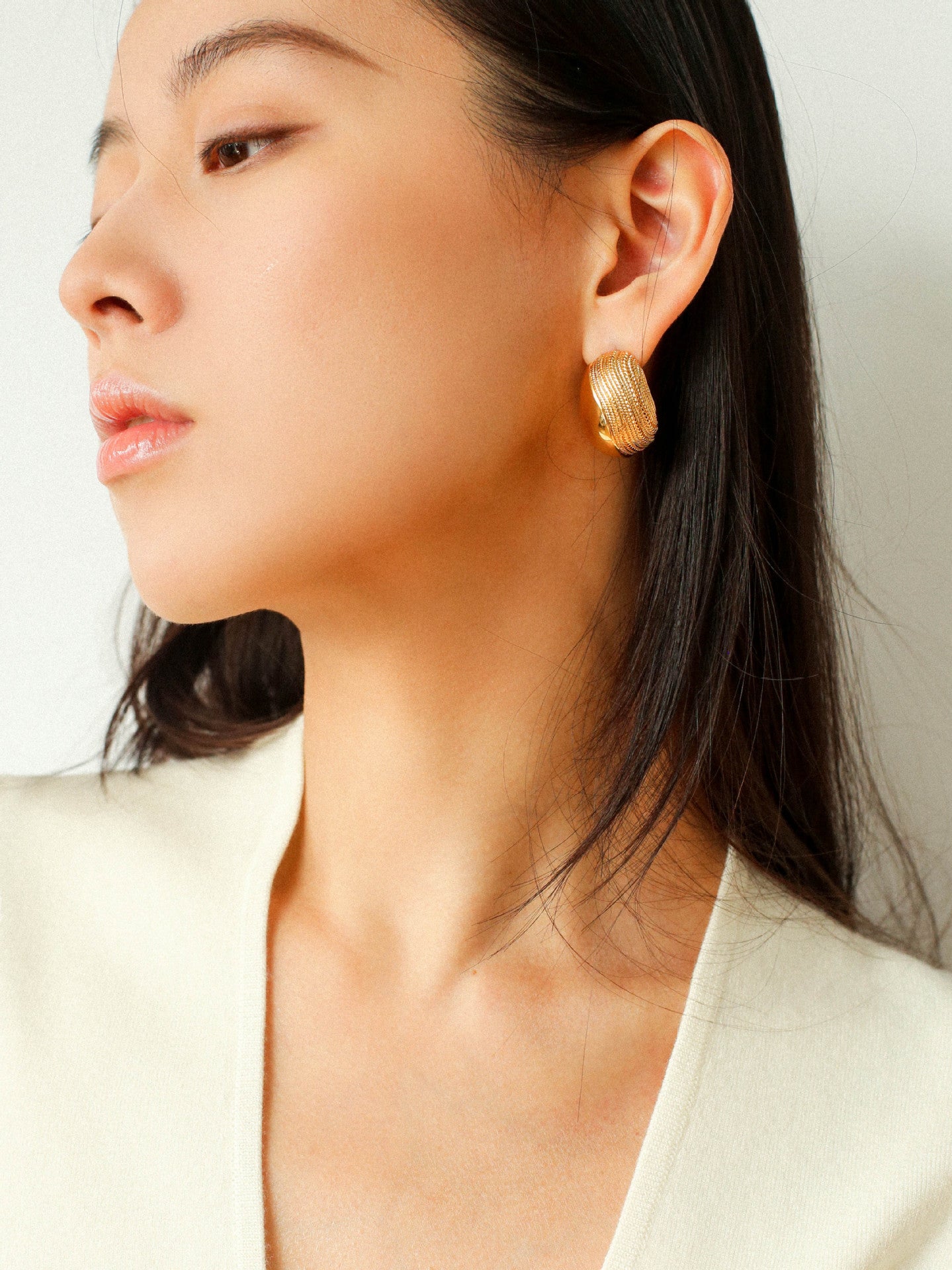 Ripple Dome Earrings