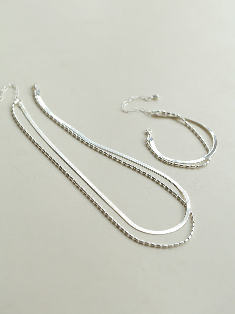 925 Silver Snake Chain Bracelet