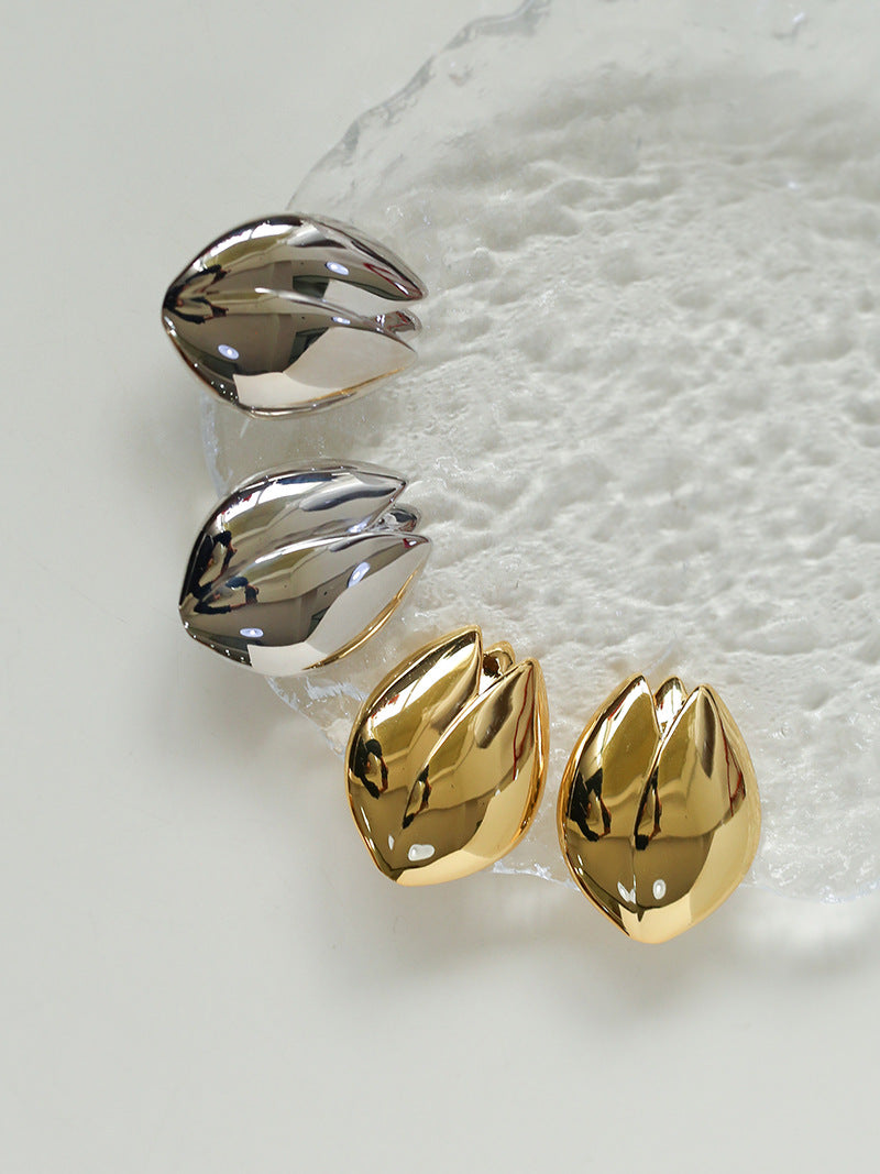 Tulip Flow Statement Earrings