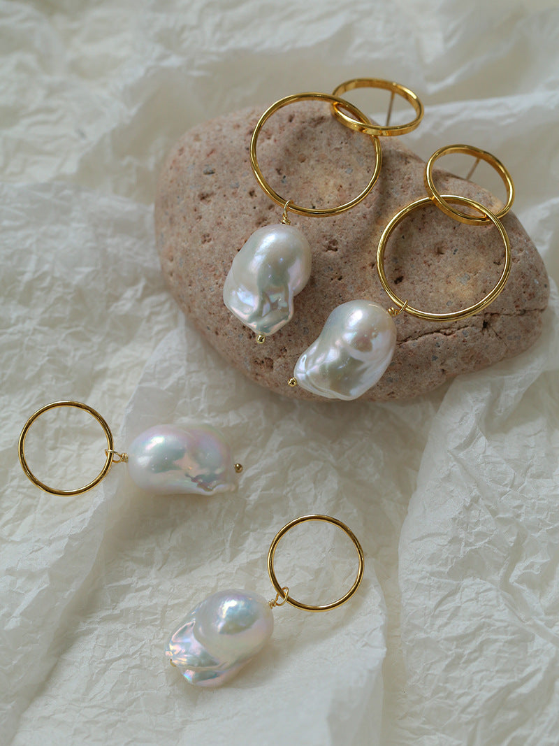 Baroque Loop Earrings