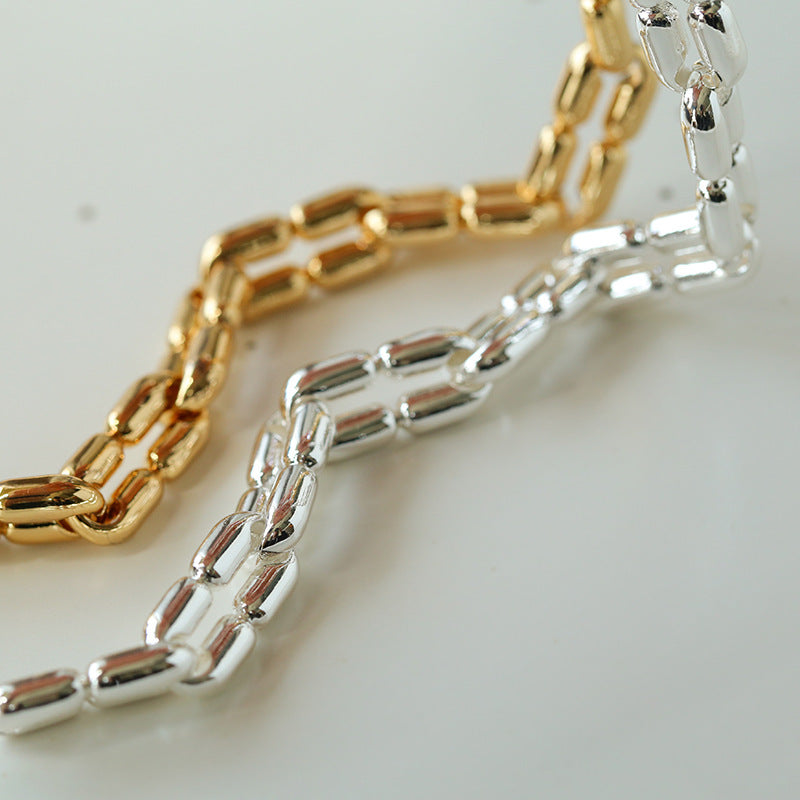 Chunky Bamboo Chain Bracelet
