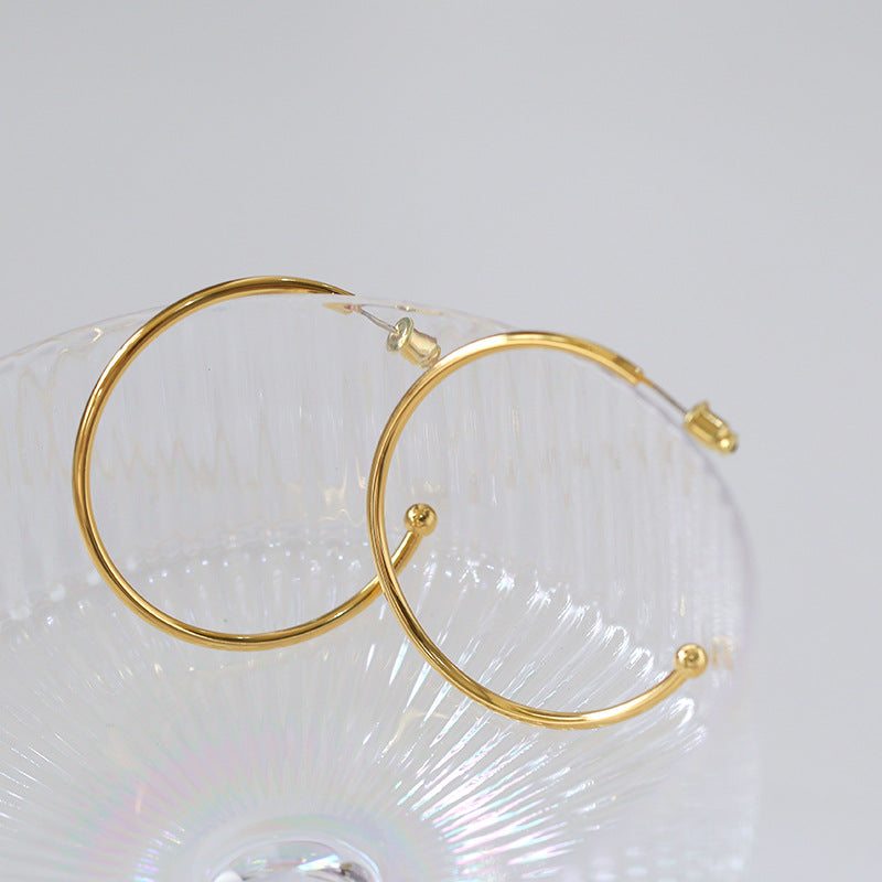 Orbit Tassel Detachable Hoop Earrings
