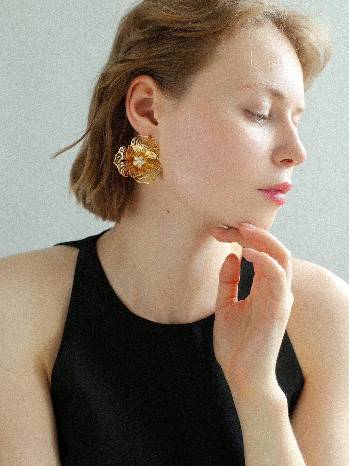 Bloomcraft Pearl Petal Earrings