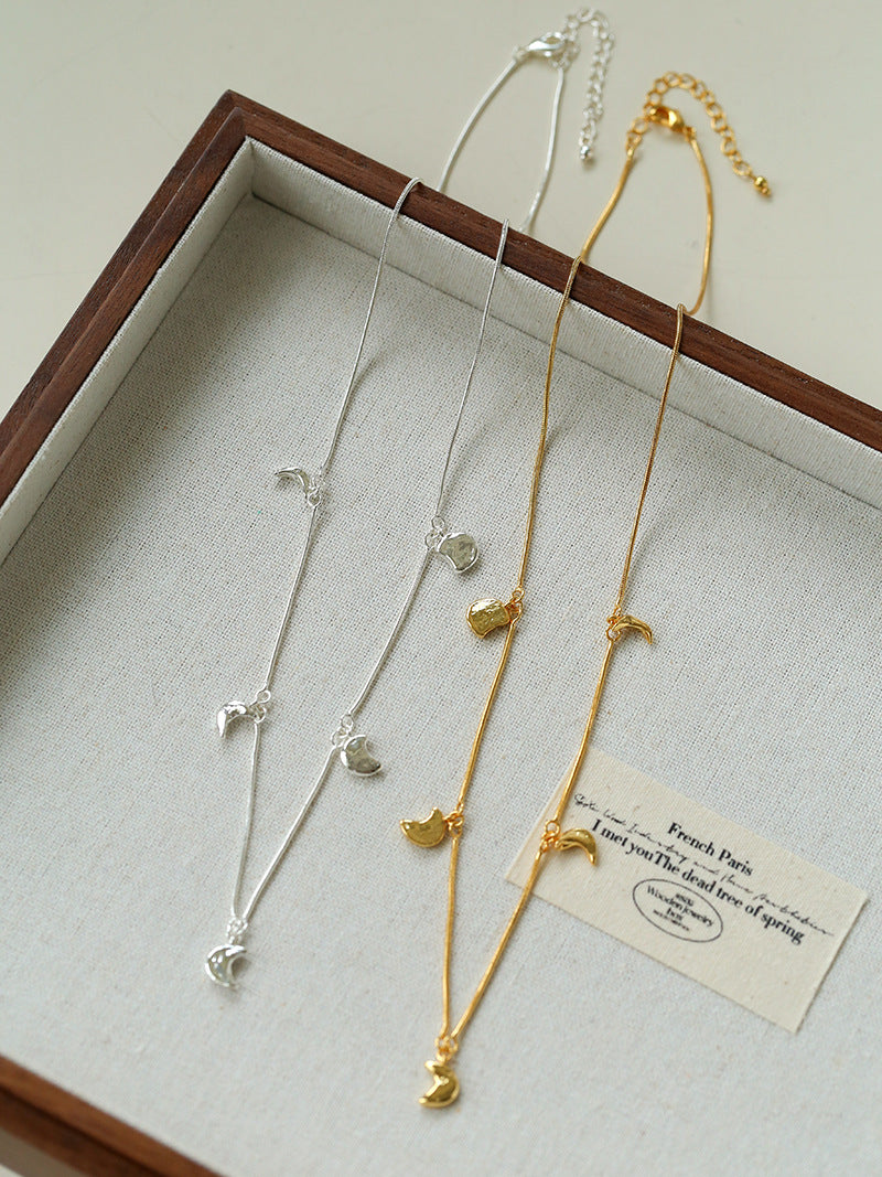 Crescent Whisper Necklace