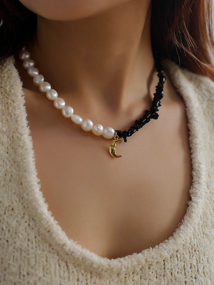 Luna Contrast Necklace